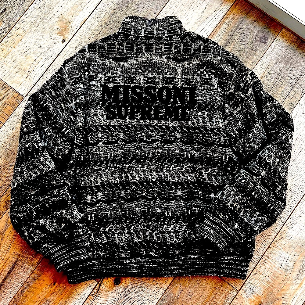 Supreme x Missoni Reversible Knit Jacket 'Black'
